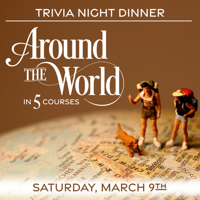 Around the World in 5 courses