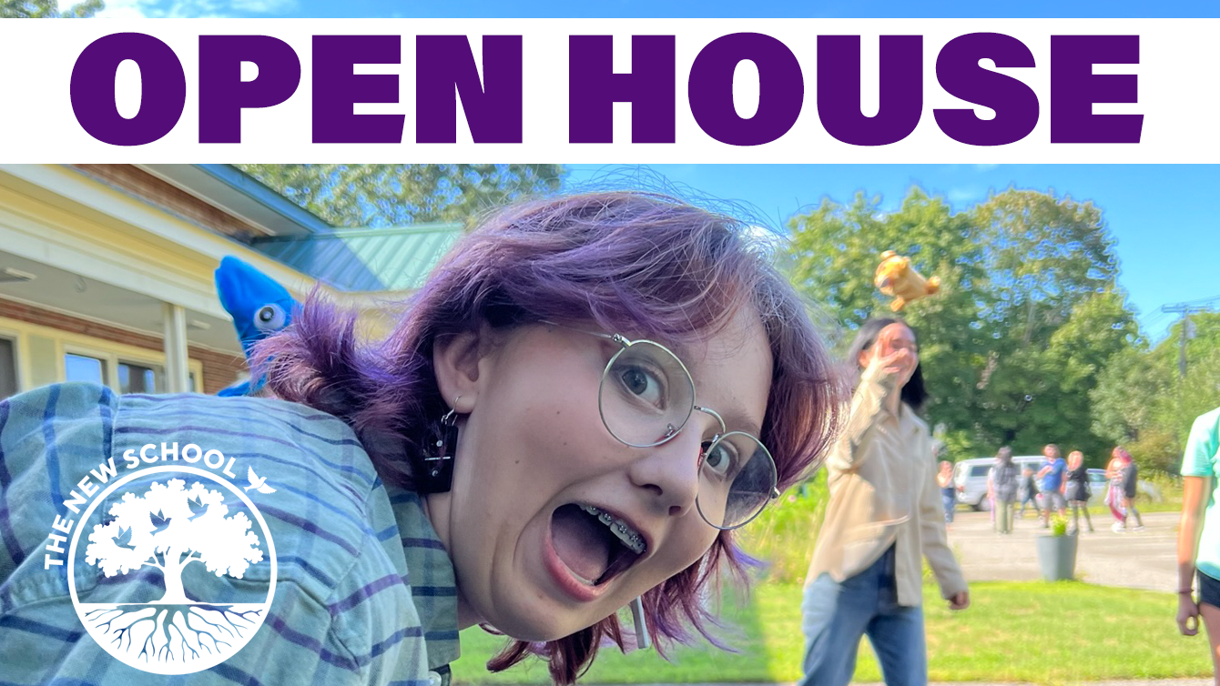 An excited Kira invites you to an Open House on March 27th at 6pm.